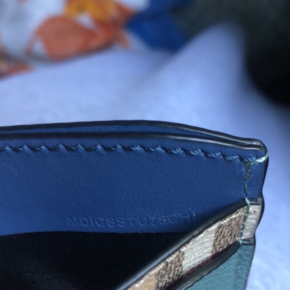 Burberry blue card holder - Picture 10 of 12